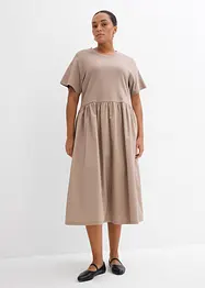 Midikleid aus reiner Baumwolle, bonprix