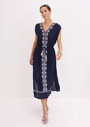 Boho-Midikleid mit Stickerei, bonprix