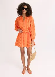 Blusenkleid aus reiner Bio-Baumwolle, bonprix