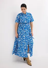 bedrucktes Maxikleid aus Viskose-Mix, bonprix