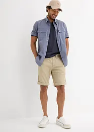 Chino-Bermuda aus reiner Baumwolle, Regular Fit, bonprix