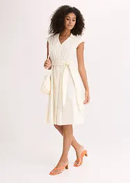 Blusenkleid mit Bindegürtel, bonprix