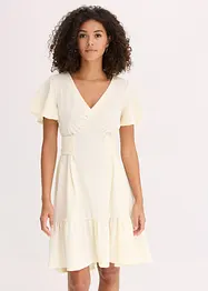 Jerseykleid aus leichtem Crêpe mit Flügelärmel, bonprix