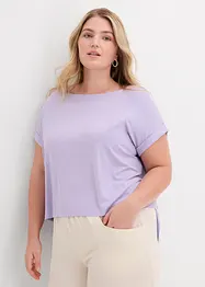 Oversize-Shirt aus fließender Viskose, bonprix