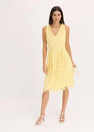 Spitzenkleid mit Häkeleinsatz, bonprix