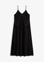 Maxikleid mit Ösen-Verzierung, bonprix