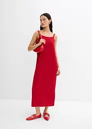 Verstellbares Trägerkleid aus elastischem Crêpe, bonprix