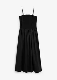 Maxikleid mit Smokeinsatz, bonprix