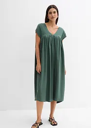 Kaftan-Kleid aus fließendem Lyocell, bonprix