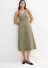 Midikleid mit vertikalen Nähten, bonprix