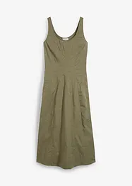Midikleid mit vertikalen Nähten, bonprix