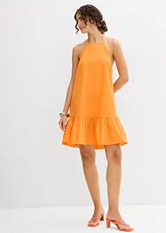 Neckholder-Kleid aus reiner Bio-Baumwolle, bonprix