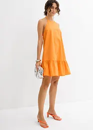 Neckholder-Kleid aus reiner Bio-Baumwolle, bonprix