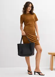 Shirtkleid mit Raffung, bonprix