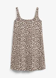 Minikleid aus elastischem Baumwoll-Mix, bonprix