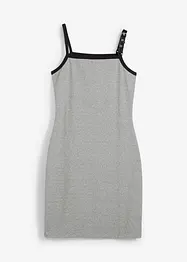 Trägerkleid mit Kontrastsaum, bonprix