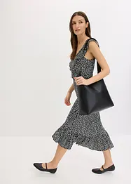 Jerseykleid mit Volants, bonprix