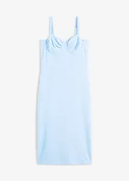 Midikleid mit feinem Satin, bonprix