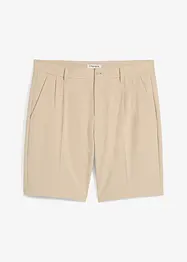 Chino-Bermuda mit Bundfalten, Regular Fit, bonprix