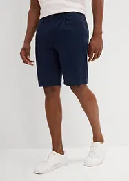 Regular Fit Stretch-Bermuda mit Bundfalte, bonprix