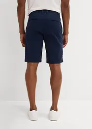 Regular Fit Stretch-Bermuda mit Bundfalte, bonprix