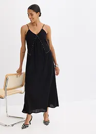 Maxikleid mit Ösen-Verzierung, bonprix