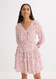 Kleid mit Volants, bonprix