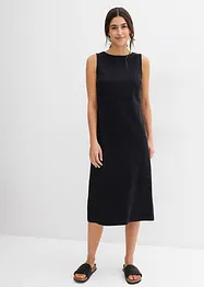 Midikleid aus reiner schwerer Bio-Baumwolle, bonprix