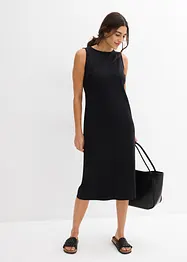 Midikleid aus reiner schwerer Bio-Baumwolle, bonprix