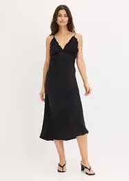 Maxikleid aus fließendem Satin, bonprix