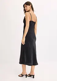 Maxikleid aus fließendem Satin, bonprix