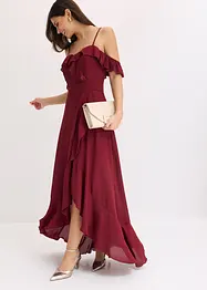 Carmen-Kleid mit Volants, bonprix
