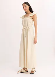 Leinen-Maxikleid, bonprix
