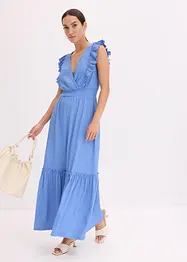Maxikleid mit Volants, bonprix