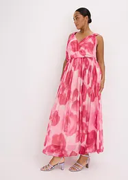 bedrucktes Mesh-Maxikleid, bonprix