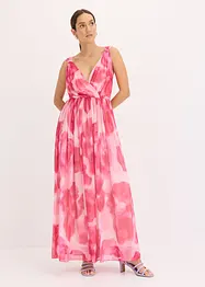 bedrucktes Mesh-Maxikleid, bonprix