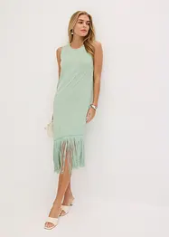 Jerseykleid mit Fransen, bonprix