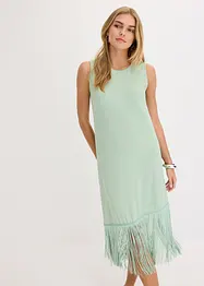 Jerseykleid mit Fransen, bonprix