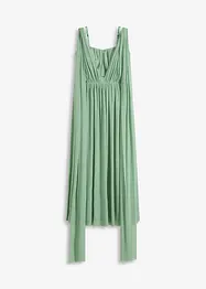 Maxikleid aus Mesh mit Tragevarianten, bonprix