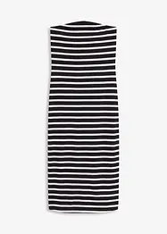 geripptes Bandeau-Kleid, bonprix