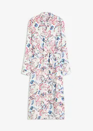 bedrucktes Blusenkleid aus fließender Viskose, bonprix