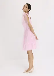 Minikleid aus zartem Tüll mit Schleifen-Details, bonprix