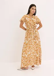 bedrucktes Maxikleid aus Viskose-Mix, bonprix