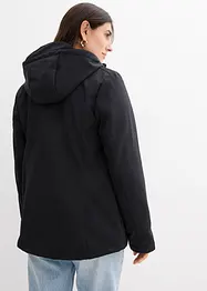 6-in-1 Umstands-Tragejacke mit herausnehmbarer Fleecejacke, bonprix