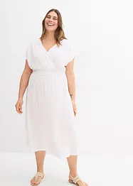 Jerseykleid aus luftigem Crêpe, bonprix