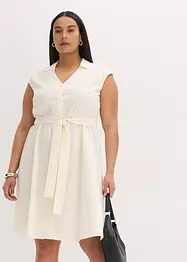 Blusenkleid mit Bindegürtel, bonprix