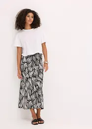 Jersey-Rock aus Baumwolle mit Stretch, bonprix