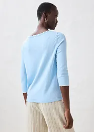 Feinstrickpullover mit Seidenanteil, bonprix