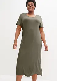 Jerseykleid aus fließendem Viskose-Mix, bonprix