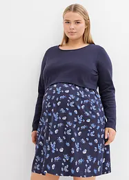 2-in-1 Umstands- und Stillkleid aus Bio-Baumwolle, bonprix